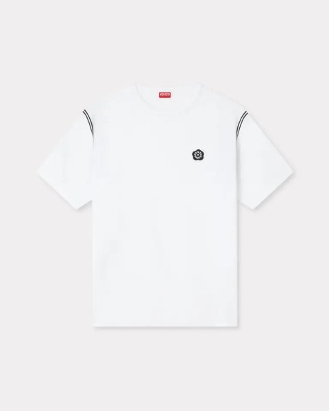 画像1: 'Boke Flower 2.0' エンブロイダリー Tシャツ イン コットン (1)