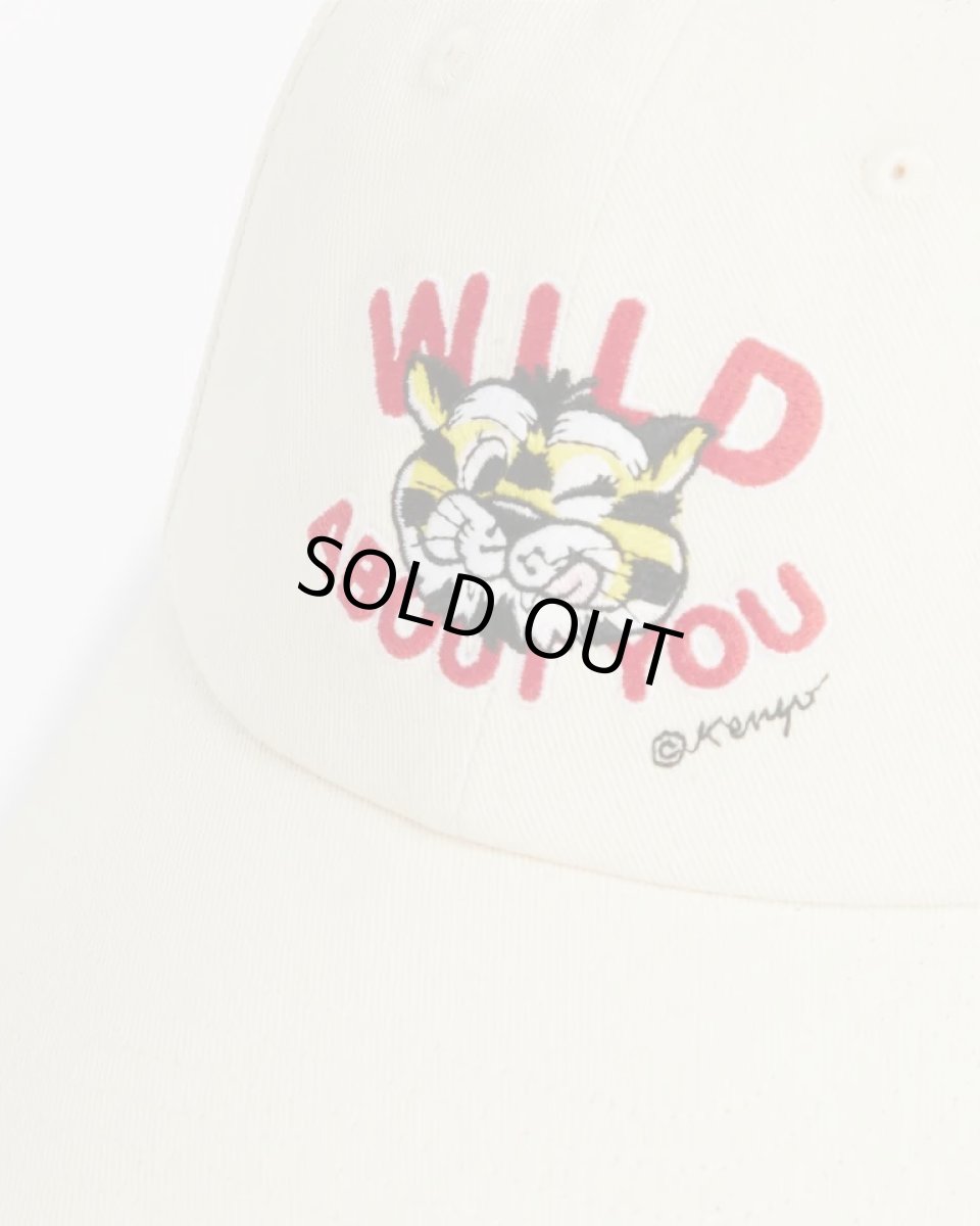 画像3: 'KENZO Wild Tiger' エンブロイダリー キャップ イン コットン (3)