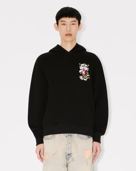 画像5: 'KENZO Wild Tiger' エンブロイダリー フーディー イン コットン (5)