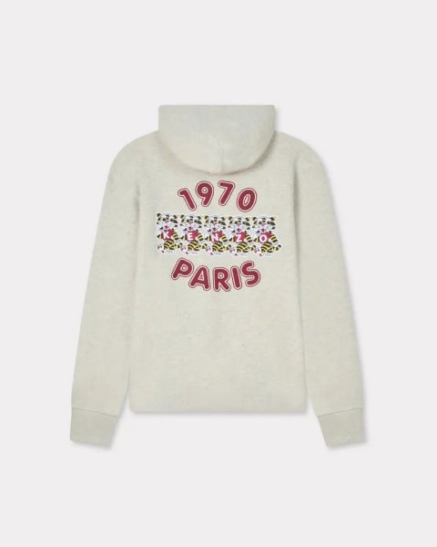 画像2: 'KENZO Wild Tiger' エンブロイダリー フーディー イン コットン (2)