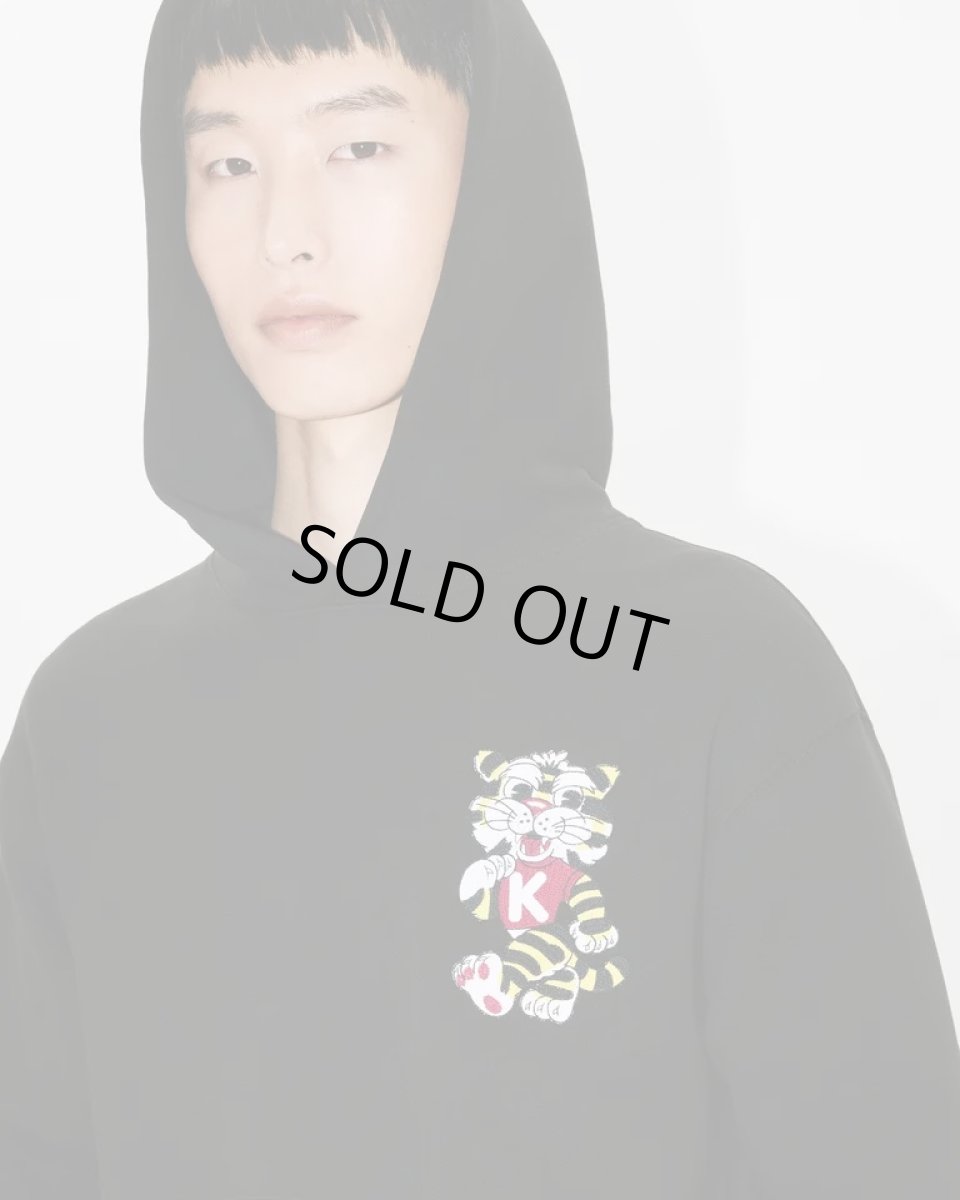 画像3: 'KENZO Wild Tiger' エンブロイダリー フーディー イン コットン (3)