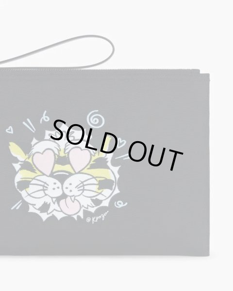 画像3: 'KENZO Wild Tiger' ラージ クラッチ (3)