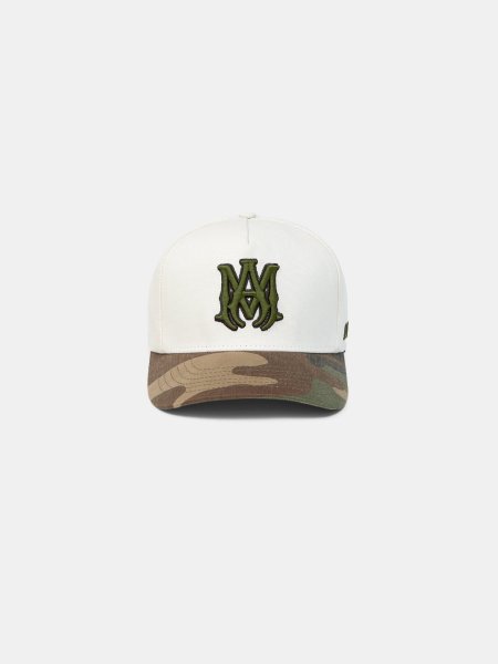 画像1: AMIRI MA OUTLINE CAMO CANVAS HAT (1)