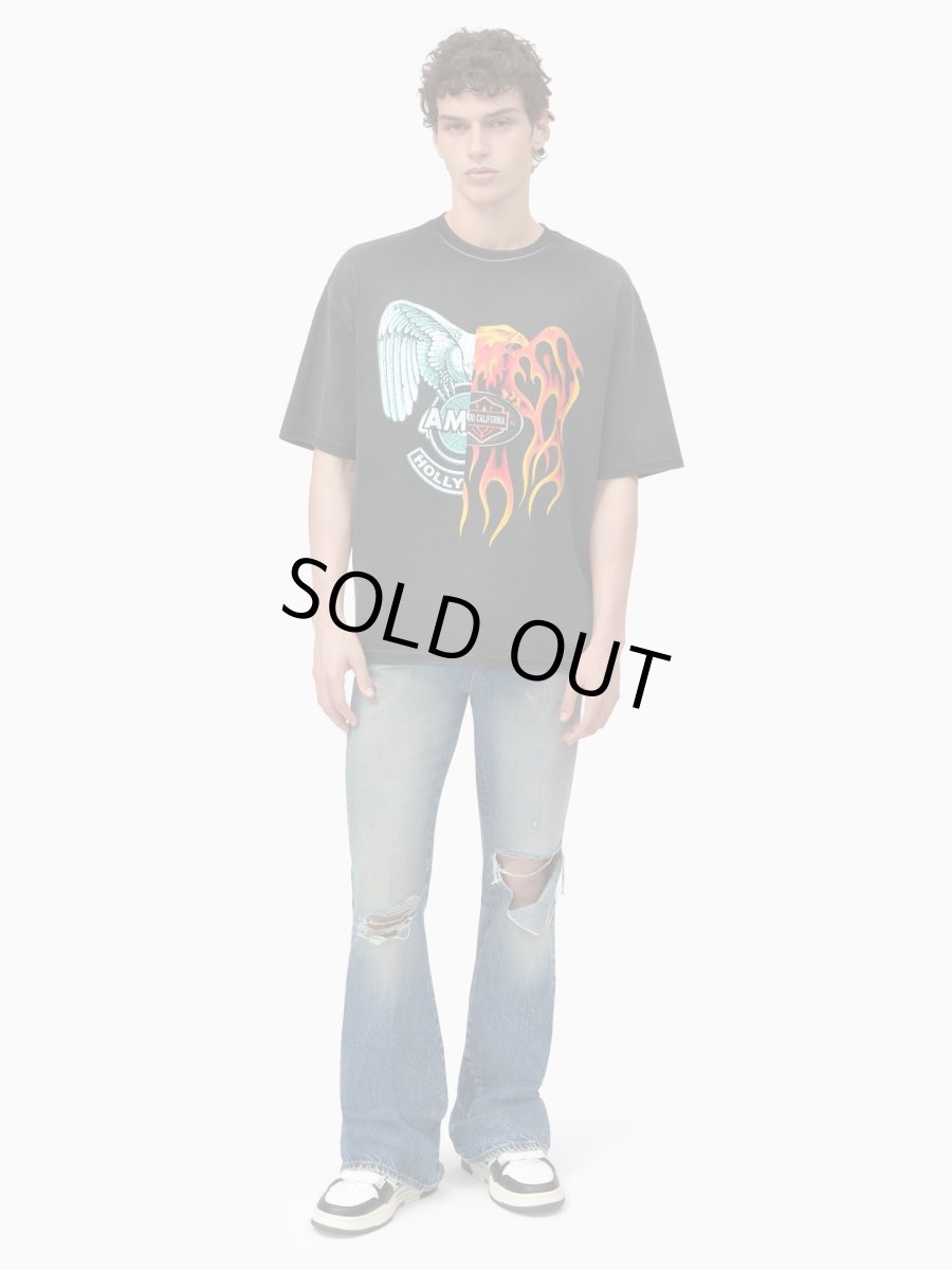画像2: AMIRI SPLICED OVERSIZED TEE (2)