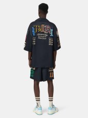 画像4: AMIRI VARSITY PATCH OVERSIZED CAMP SHIRT (4)