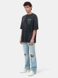 画像3: AMIRI MA QUAD FLAMES OVERSIZED TEE (3)