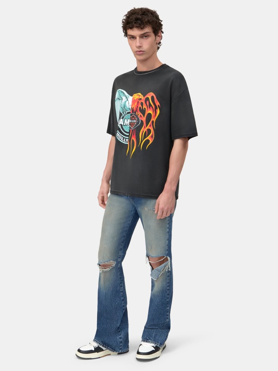 画像3: AMIRI SPLICED OVERSIZED TEE (3)