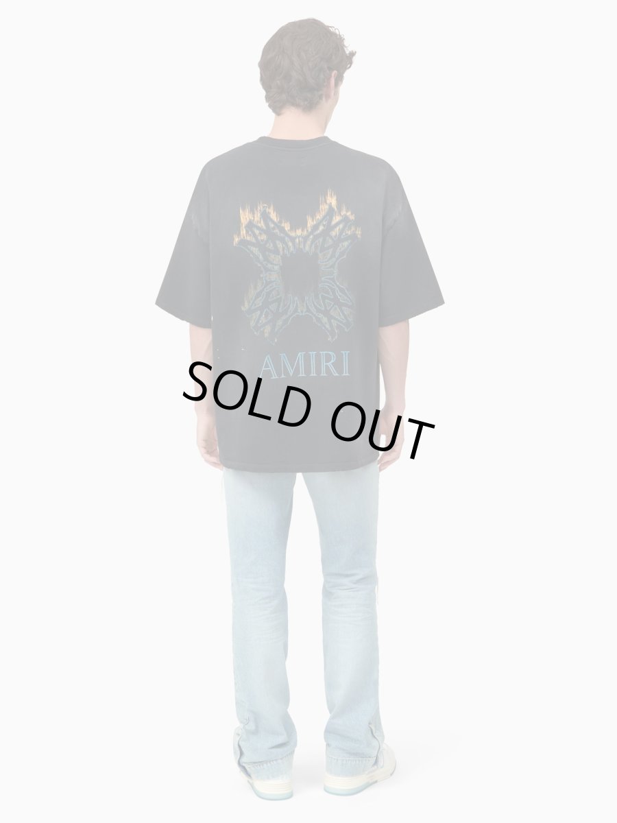 画像4: AMIRI MA QUAD FLAMES OVERSIZED TEE (4)