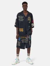 画像2: AMIRI VARSITY PATCH OVERSIZED CAMP SHIRT (2)