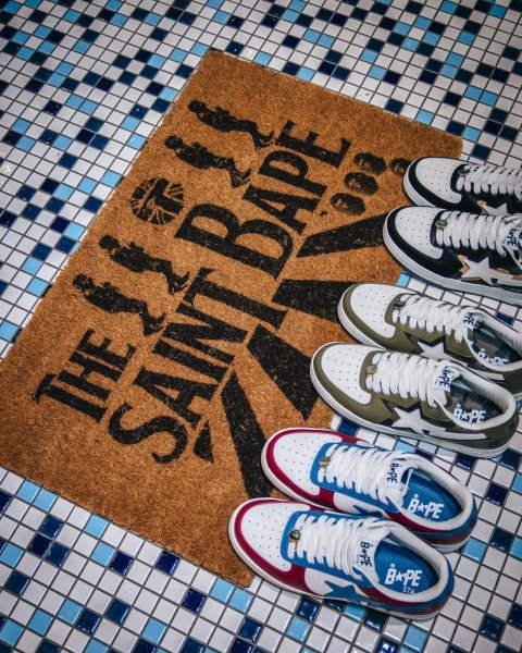 画像4:  SAINT Mxxxxxx × A BATHING APE®  BAPE_DOORMAT (4)