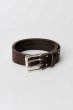 画像1: OUR LEGACY SPLIT BELT Oily Brown Leather (1)