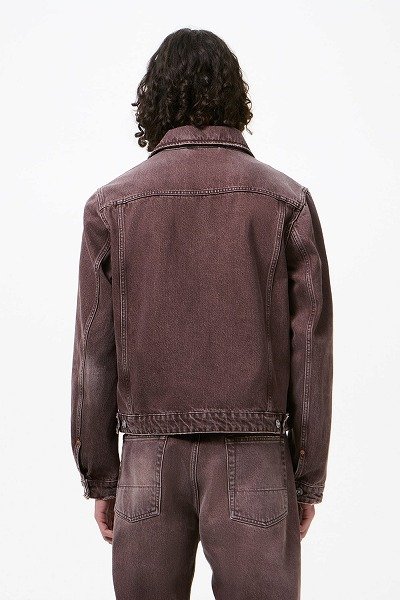 画像4: OUR LEGACY ORIGIN JACKET Overdyed Choco Melon (4)
