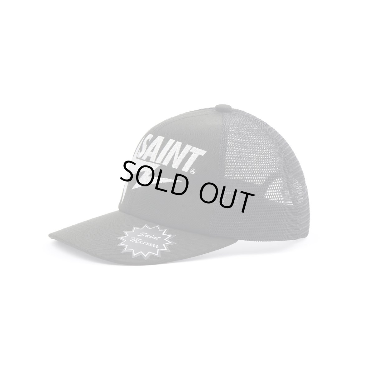 画像2: SAINT Mxxxxxx × A BATHING APE®  BAPE_MESH CAP (2)