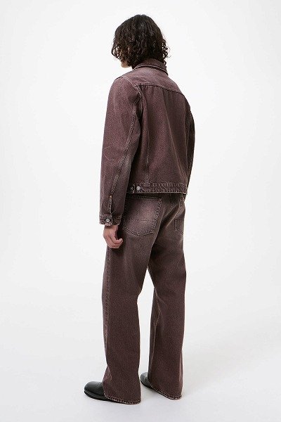 画像6: OUR LEGACY ORIGIN JACKET Overdyed Choco Melon (6)