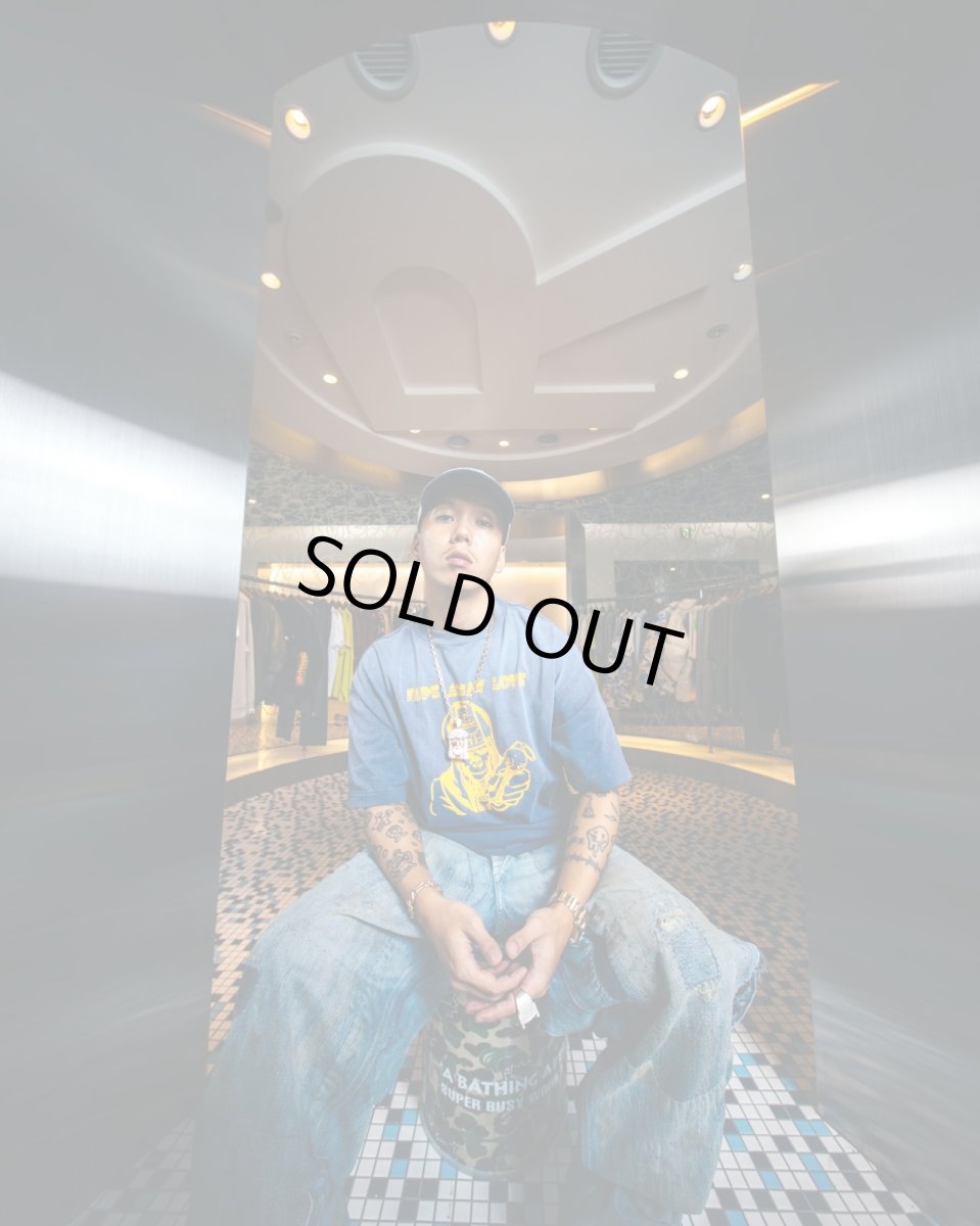 画像2:  SAINT Mxxxxxx × A BATHING APE®  BAPE_SS T-SHIRT/FADE AWAY LV (2)