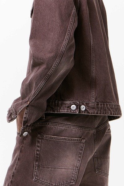 画像3: OUR LEGACY ORIGIN JACKET Overdyed Choco Melon (3)