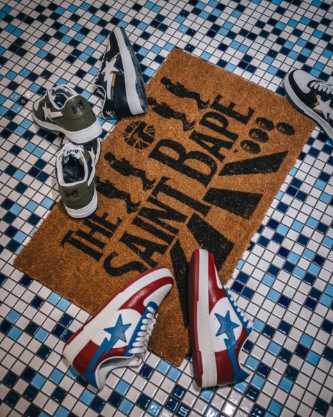 画像5:  SAINT Mxxxxxx × A BATHING APE®  BAPE_DOORMAT (5)