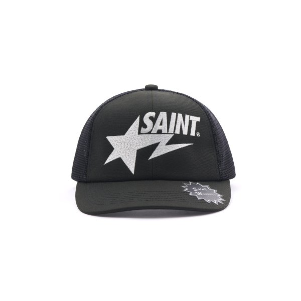 画像1: SAINT Mxxxxxx × A BATHING APE®  BAPE_MESH CAP (1)