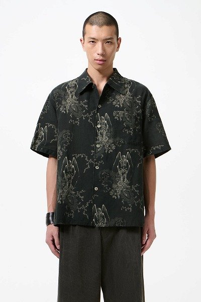 画像1: OUR LEGACY EVERY SHIRT SHORTSLEEVE (1)