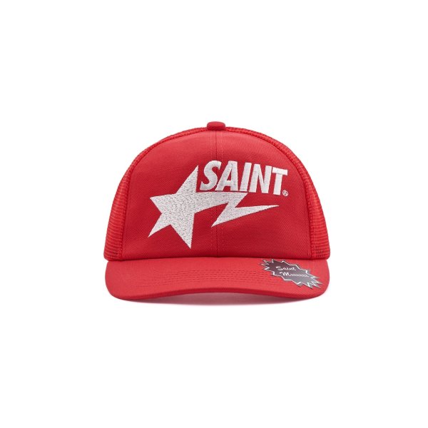 画像1: SAINT Mxxxxxx × A BATHING APE®  BAPE_MESH CAP (1)
