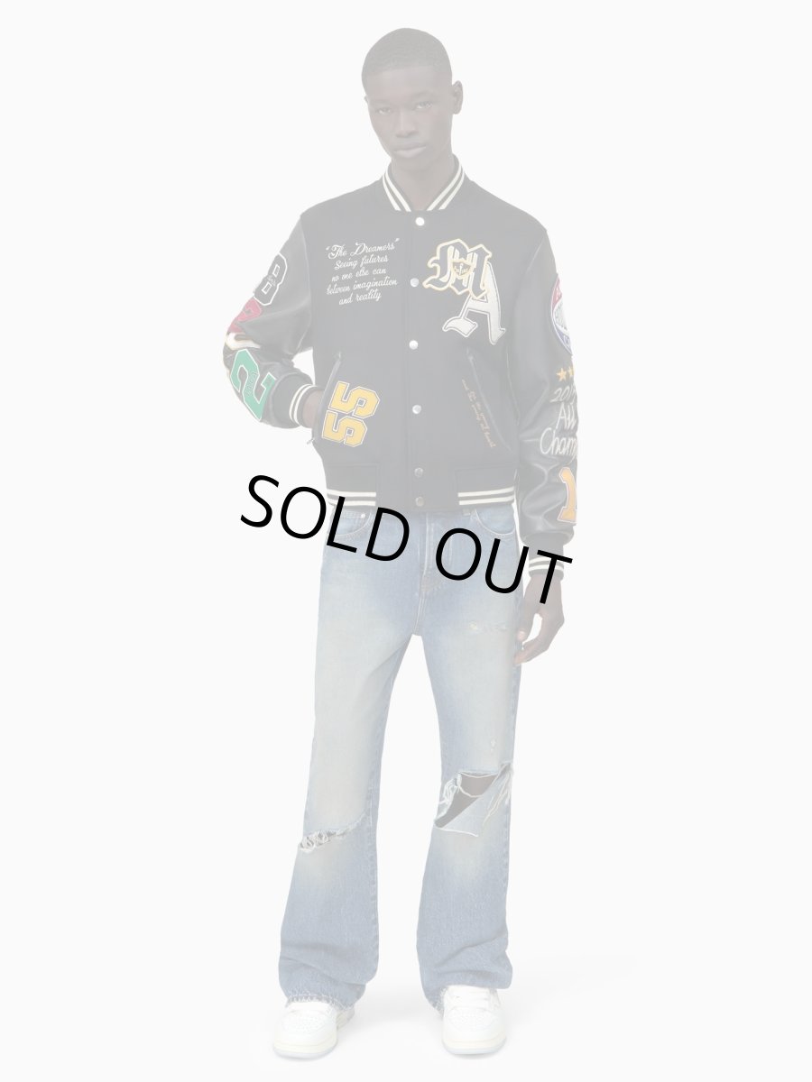 画像2: AMIRI VARSITY PATCH JACKET (2)