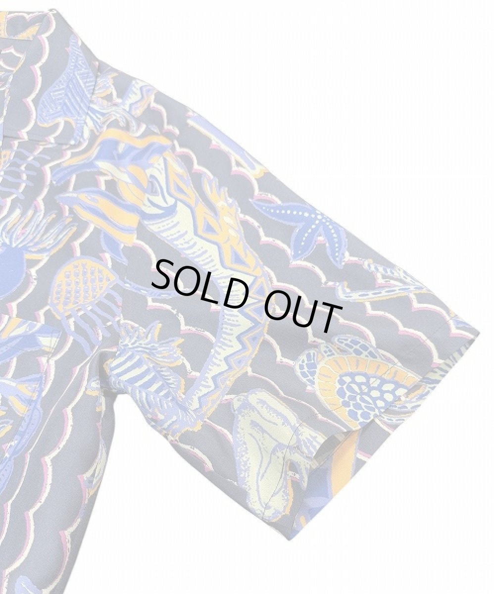 画像4: BANANA TIME  HAWAIIAN 2 SHIRT UNDERWATER FRINDS NAVY PINK (4)