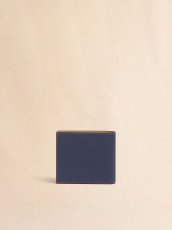 画像2: MARNI ブルー レザー製二つ折りウォレット、コントラストステッチ入り (2)
