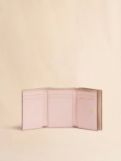 画像5: MARNI トープ レザー製三つ折りウォレット、マルニメンディング入り (5)
