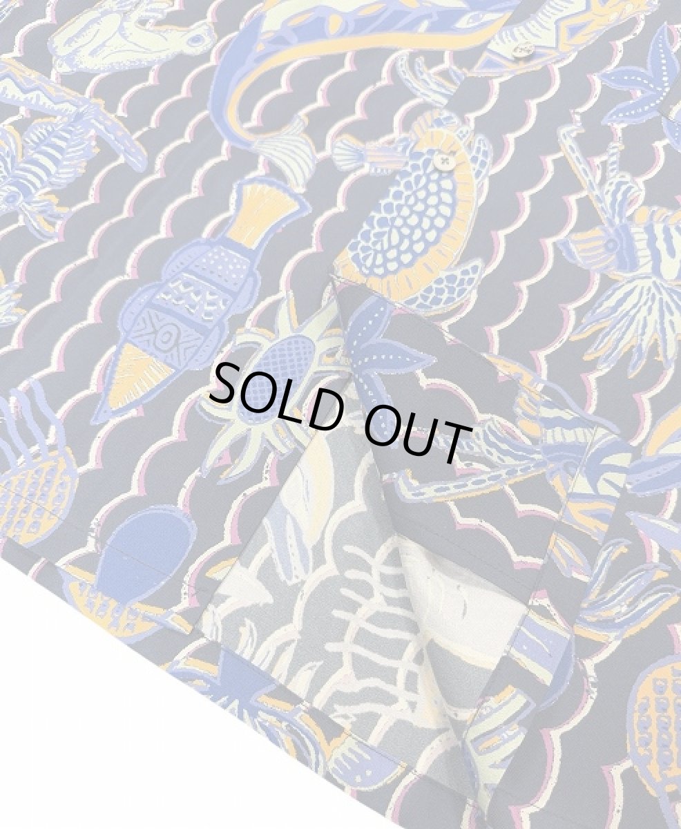 画像5: BANANA TIME  HAWAIIAN 2 SHIRT UNDERWATER FRINDS NAVY PINK (5)
