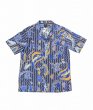 画像1: BANANA TIME  HAWAIIAN 2 SHIRT UNDERWATER FRINDS NAVY PINK (1)