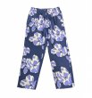 画像1: BANANA TIME  EASY PANT PAPER CUTS NAVY LILAC (1)