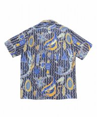 画像2: BANANA TIME  HAWAIIAN 2 SHIRT UNDERWATER FRINDS NAVY PINK (2)
