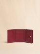 画像4: MARNI ピンク レザー製三つ折りウォレット、マルニメンディング入り (4)