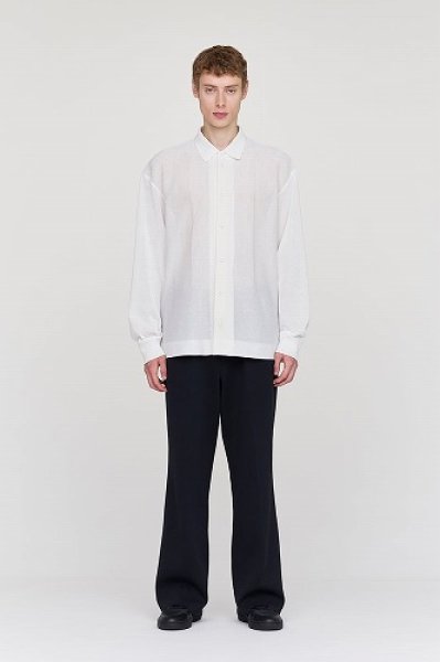 画像2: CFCL TC SOFT HYPHA BOSOM LONG SLEEVE SHIRT (2)