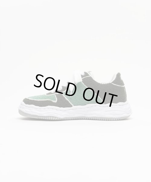 画像2: maison MIHARA YASUHIRO "WAYNE" OG Sole Chenille Embroidey Canvas Low-top Sneaker (2)