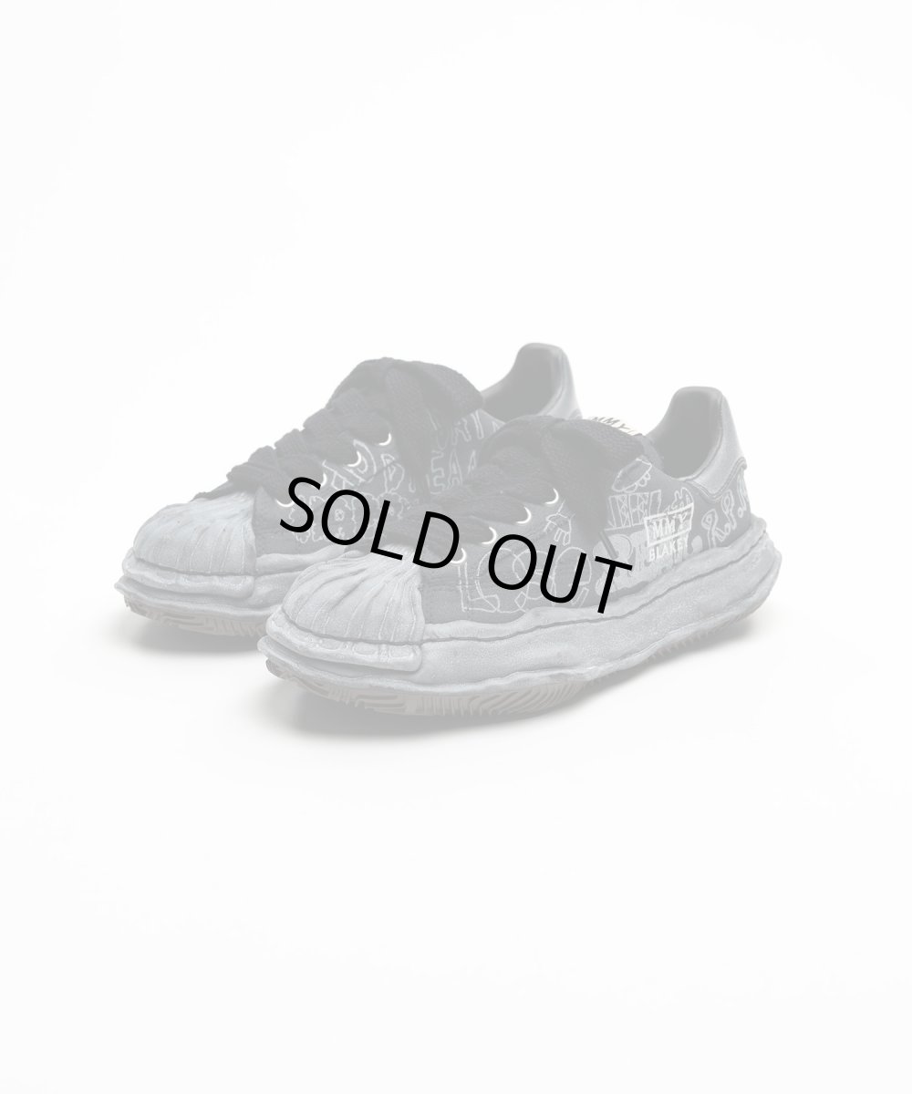 画像3: maison MIHARA YASUHIRO "BLAKEY" OG Sole Graffiti Printed Canvas Low_top Sneaker(A16FW730) (3)