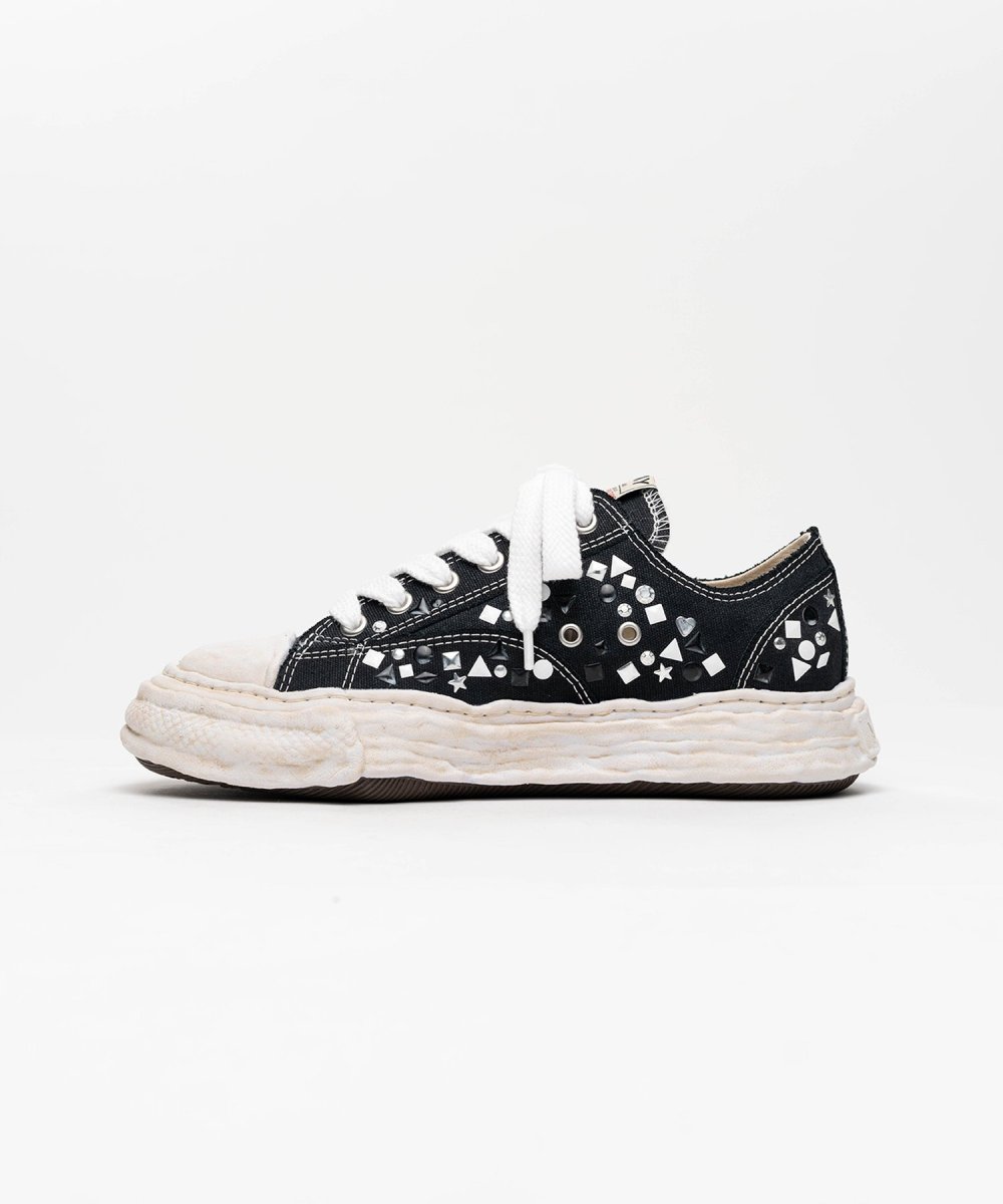 画像2: maison MIHARA YASUHIRO "PETERSON23" OG Sole Embellished Canvas Low-top Sneaker(A16FW724) (2)