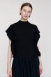 画像4: CFCL PORTRAIT CREASE TOP(BLACK) (4)