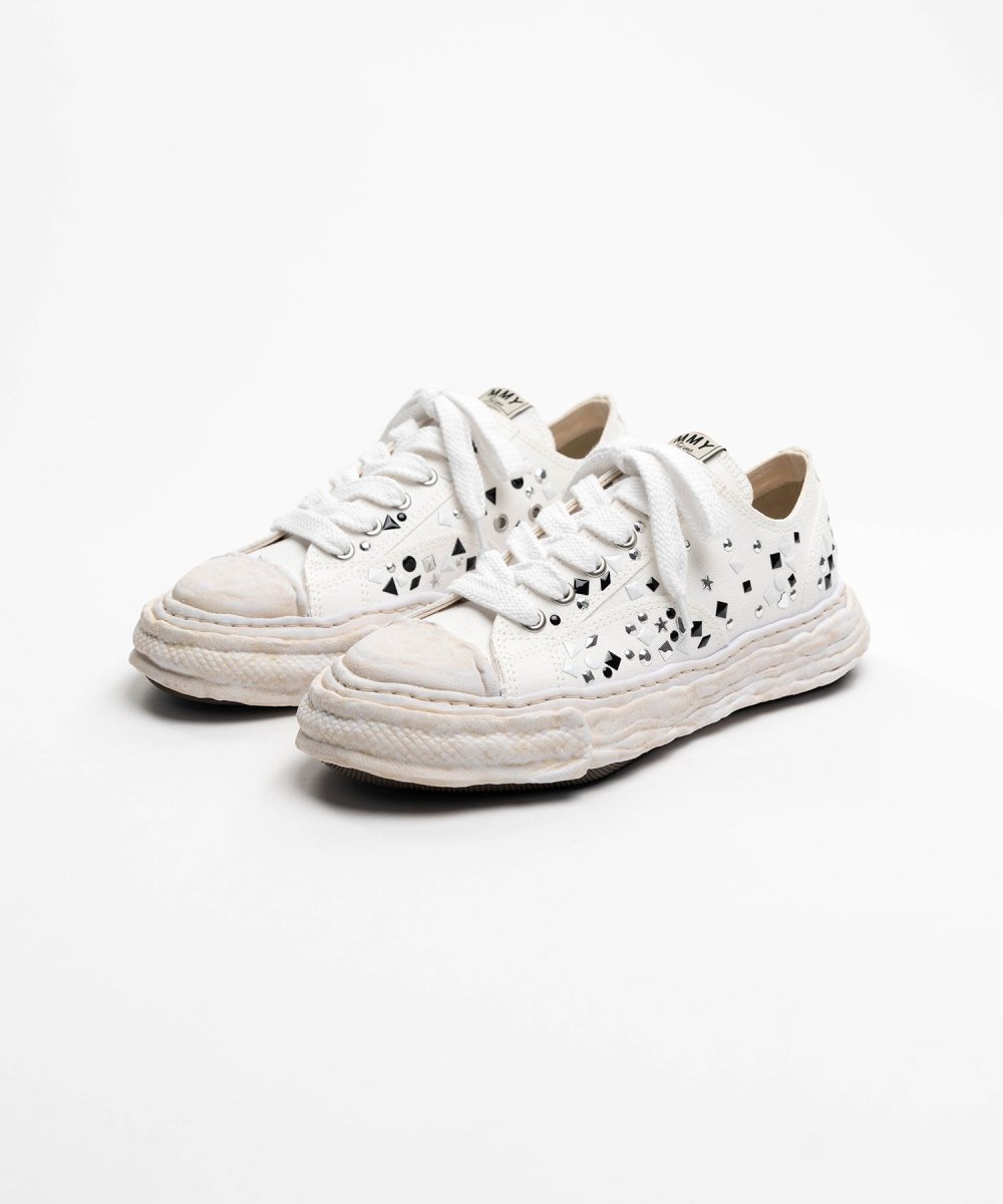 画像3: maison MIHARA YASUHIRO "PETERSON23" OG Sole Embellished Canvas Low-top Sneaker(A16FW724) (3)