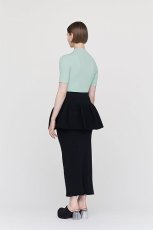 画像3: CFCL PORTRAIT SHORT SLEEVE TOP(NAVY) (3)