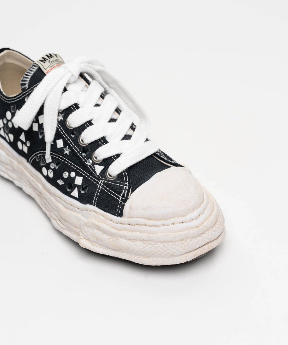 画像4: maison MIHARA YASUHIRO "PETERSON23" OG Sole Embellished Canvas Low-top Sneaker(A16FW724) (4)