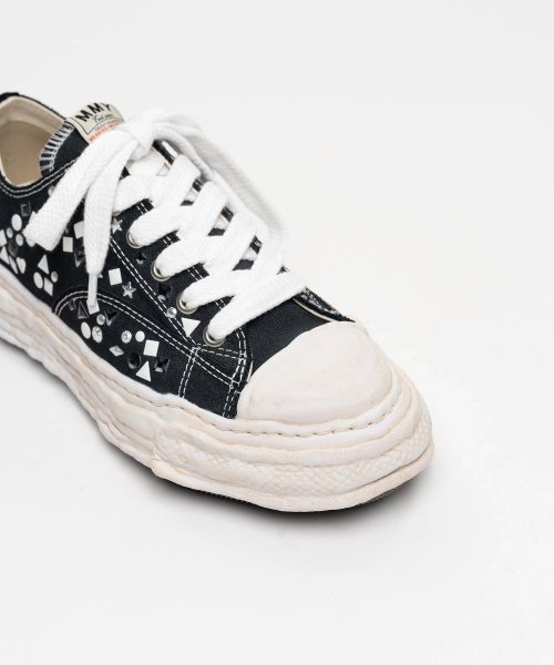 画像4: maison MIHARA YASUHIRO "PETERSON23" OG Sole Embellished Canvas Low-top Sneaker(A16FW724) (4)