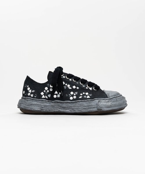 画像1: maison MIHARA YASUHIRO "PETERSON23" OG Sole Embellished Canvas Low-top Sneaker(A16FW724) (1)