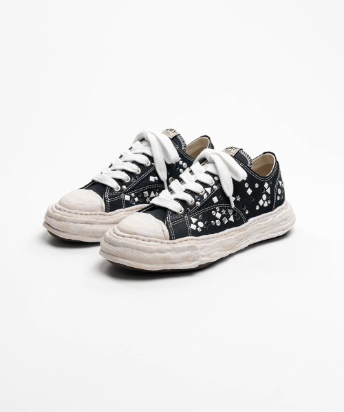 画像7: maison MIHARA YASUHIRO "PETERSON23" OG Sole Embellished Canvas Low-top Sneaker(A16FW724) (7)