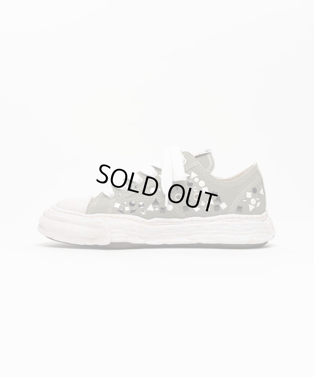 画像2: maison MIHARA YASUHIRO "PETERSON23" OG Sole Embellished Canvas Low-top Sneaker(A16FW724) (2)