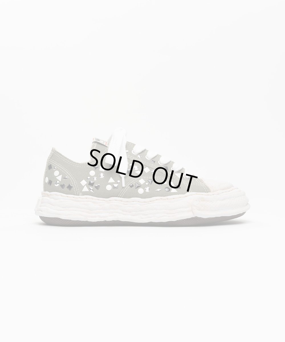 画像1: maison MIHARA YASUHIRO "PETERSON23" OG Sole Embellished Canvas Low-top Sneaker(A16FW724) (1)