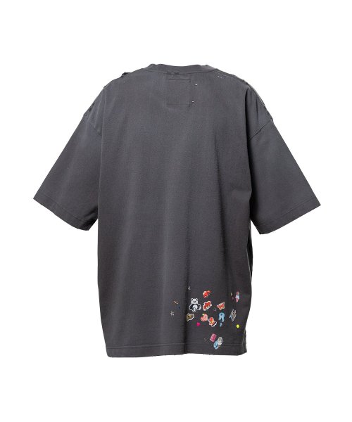 画像2: Maison MIHARA YASUHIRO Kids Sticker Printed T-shirt (2)