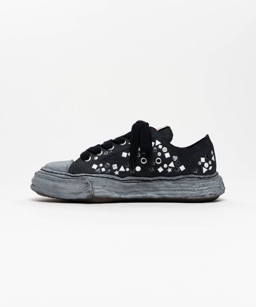 画像2: maison MIHARA YASUHIRO "PETERSON23" OG Sole Embellished Canvas Low-top Sneaker(A16FW724) (2)
