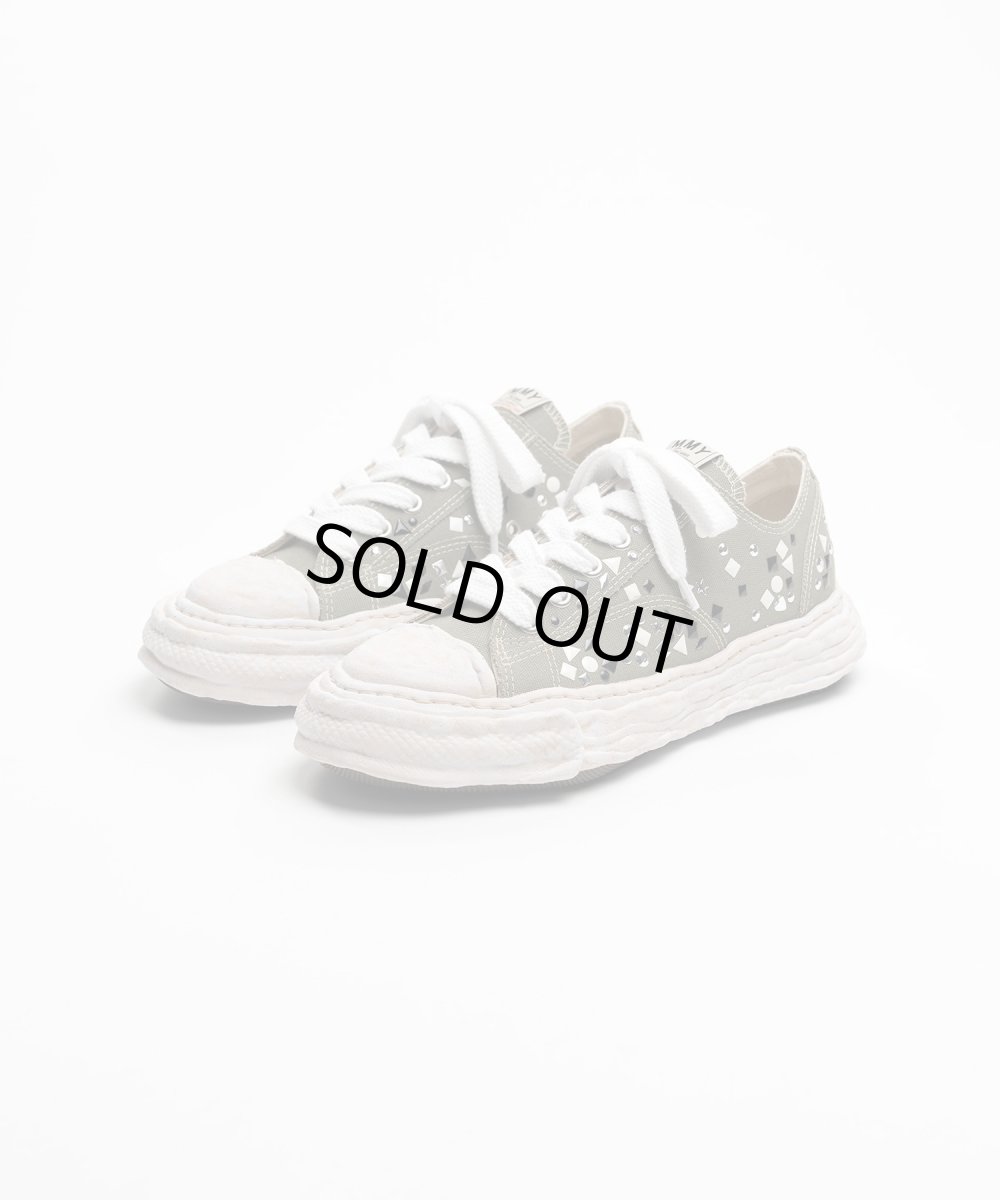 画像3: maison MIHARA YASUHIRO "PETERSON23" OG Sole Embellished Canvas Low-top Sneaker(A16FW724) (3)
