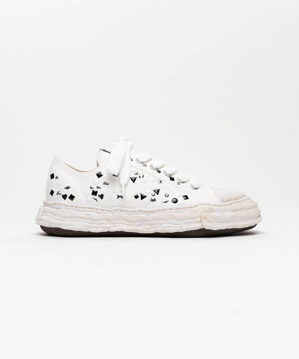 画像1: maison MIHARA YASUHIRO "PETERSON23" OG Sole Embellished Canvas Low-top Sneaker(A16FW724) (1)